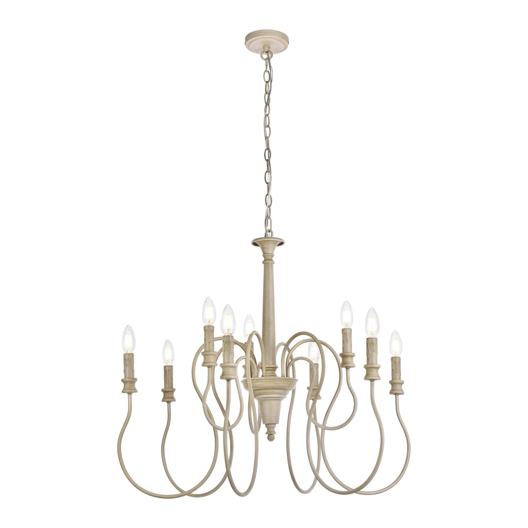 Flynx Pendant in Weathered Dove by Living District