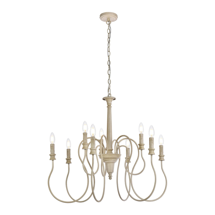 Flynx Pendant in Weathered Dove by Living District