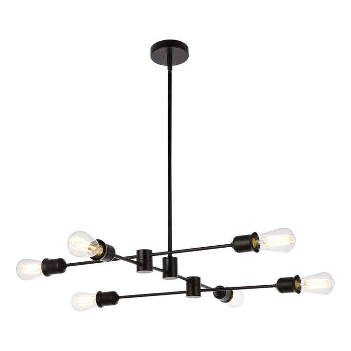 Xavier Pendant in Black by Living District
