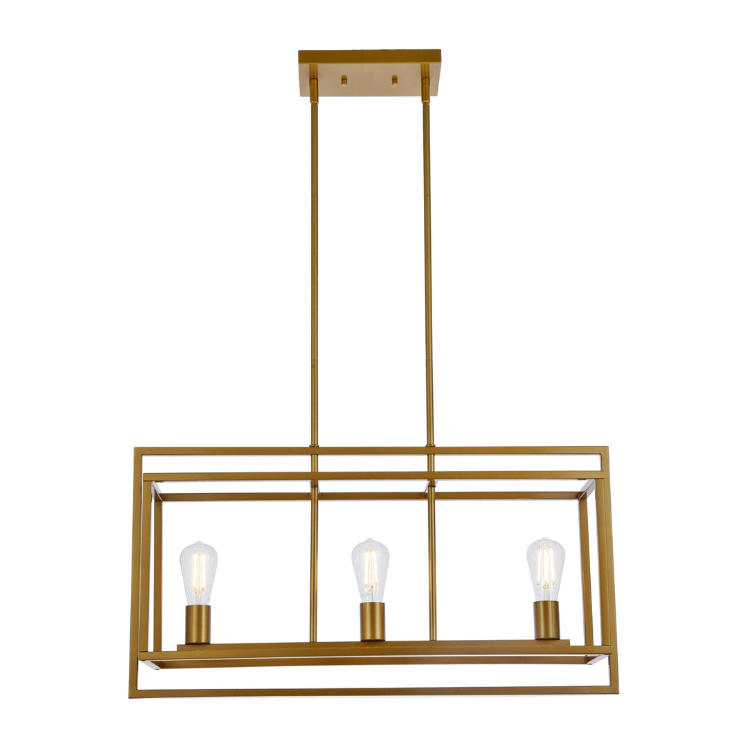 Voir Pendant in Brass by Living District