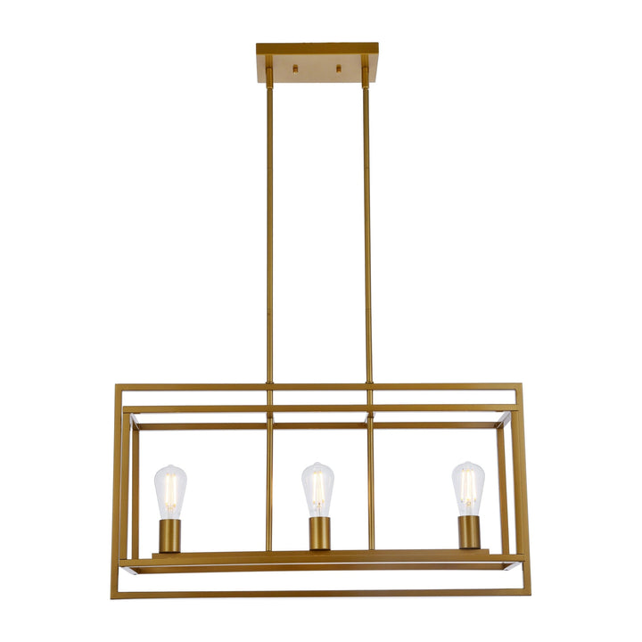 Voir Pendant in Brass by Living District