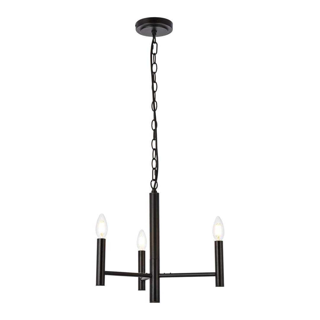Carmella Pendant in Black by Living District