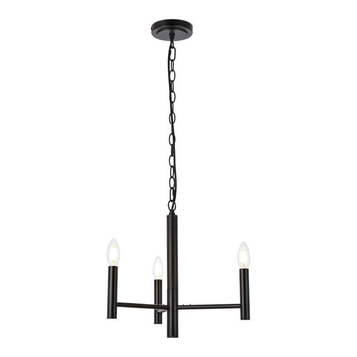 Carmella Pendant in Black by Living District