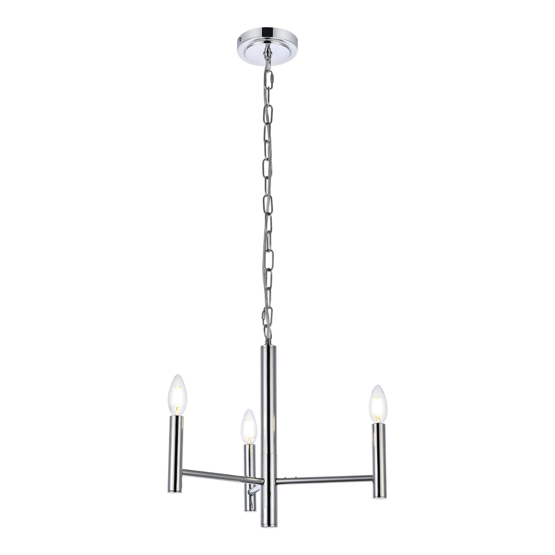 Carmella Pendant in Chrome by Living District