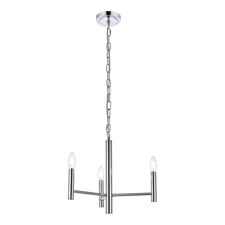 Carmella Pendant in Chrome by Living District
