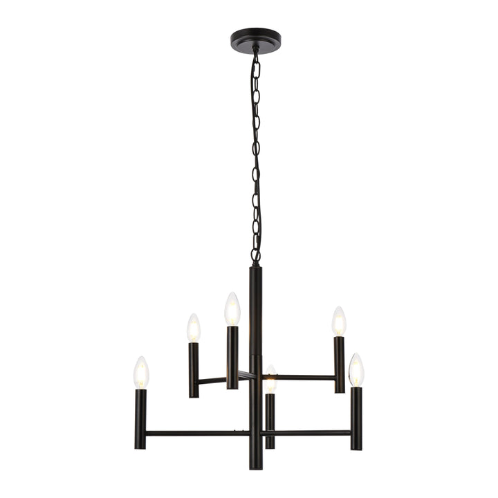 Carmella Pendant in Black by Living District