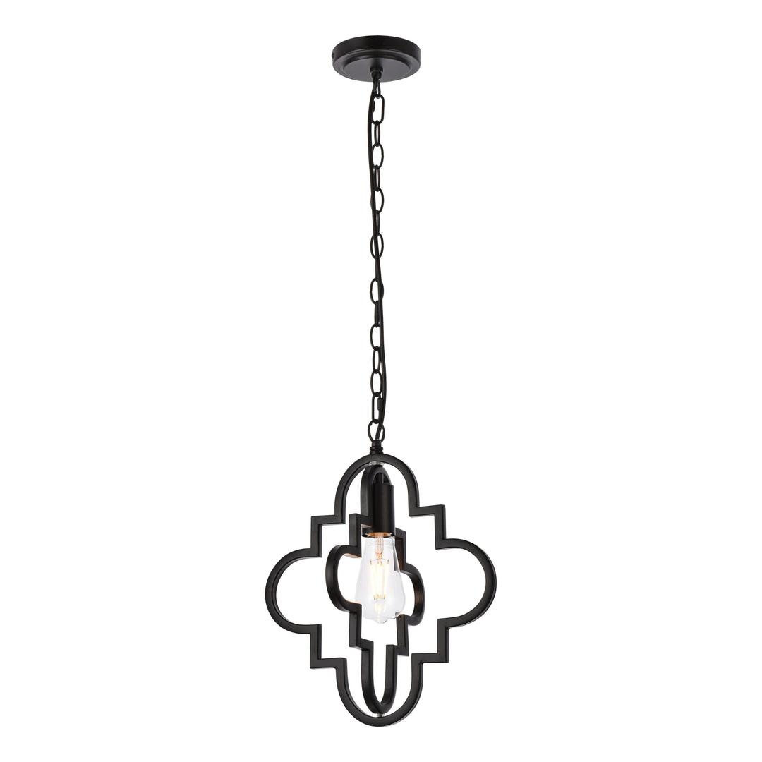 Sandara Pendant in Black by Living District