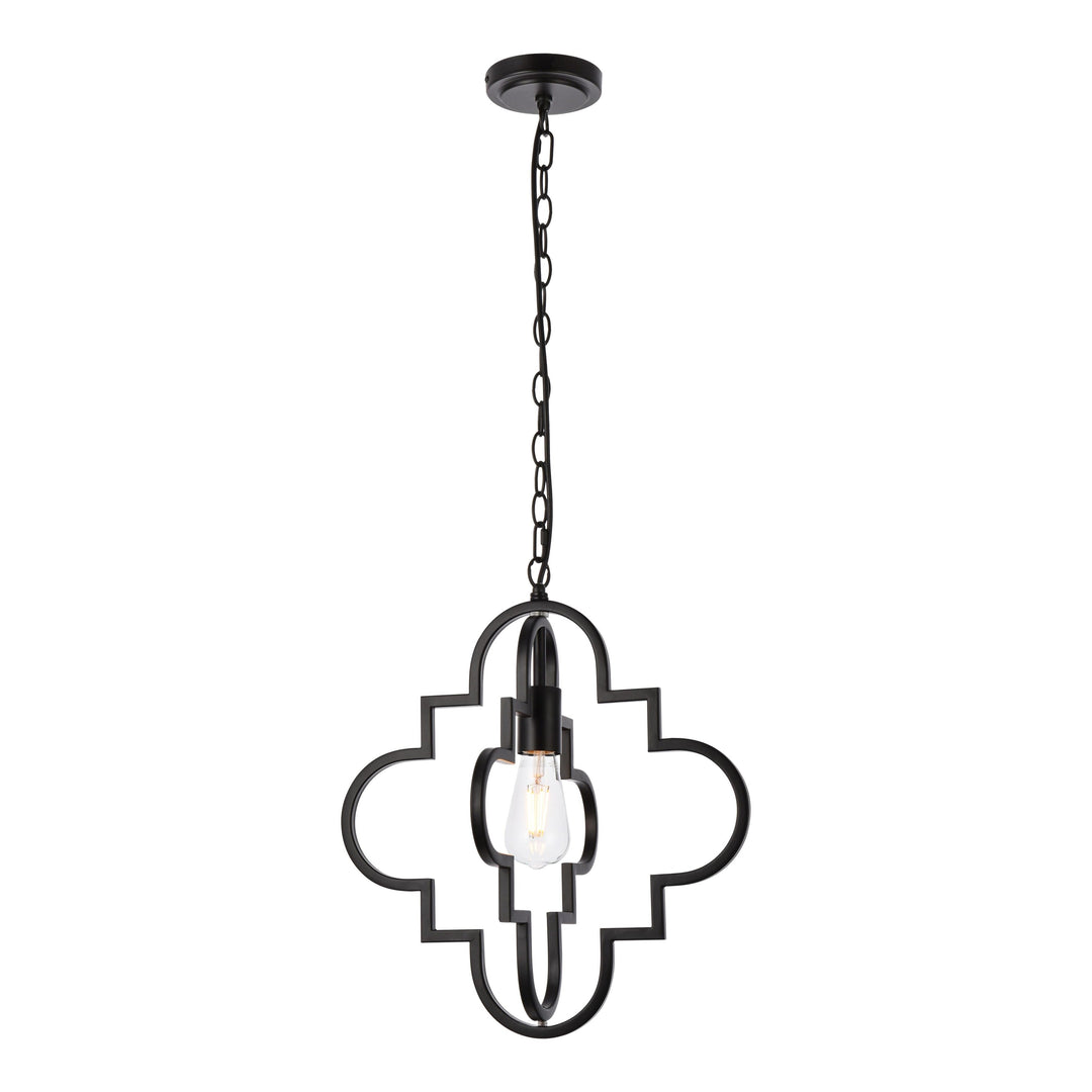 Sandara Pendant in Black by Living District