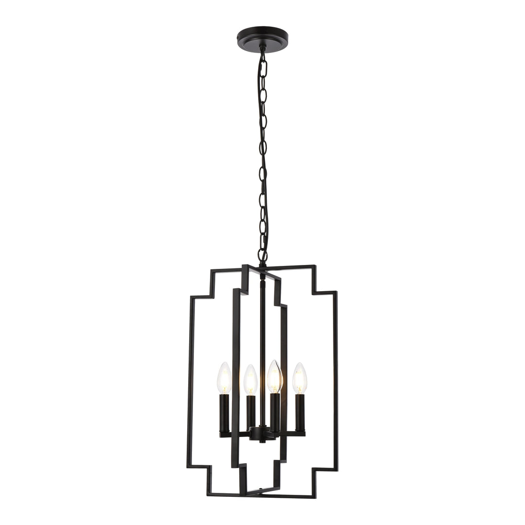 Rosenfeld Pendant in Black by Living District