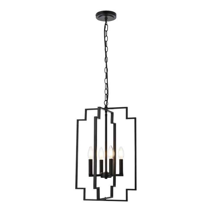 Rosenfeld Pendant in Black by Living District