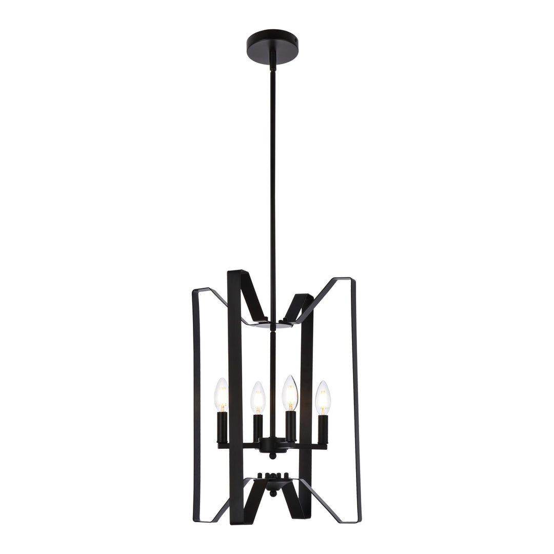 Hoffman Pendant in Black by Living District