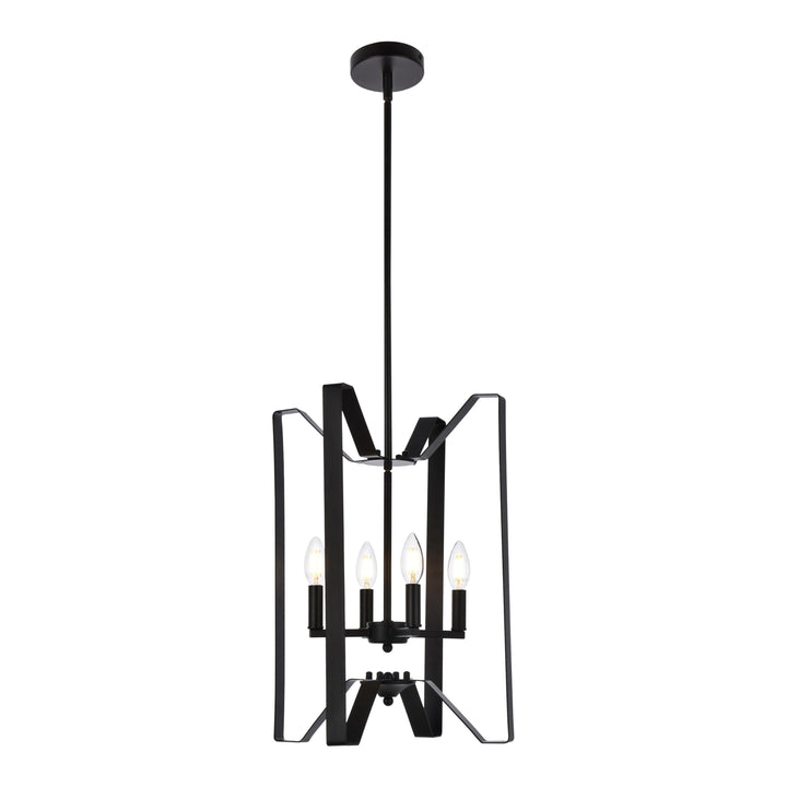 Hoffman Pendant in Black by Living District