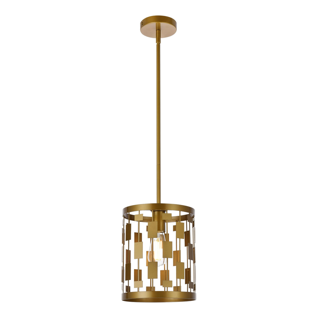 Levante Pendant in Brass by Living District