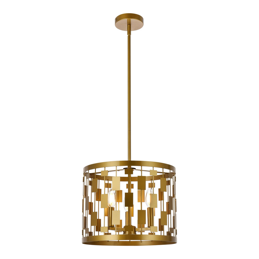 Levante Pendant in Brass by Living District