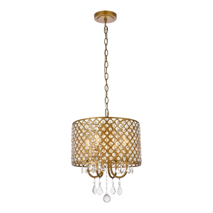 Elise Pendant in Brass by Living District