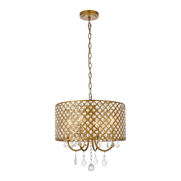 Elise Pendant in Brass by Living District