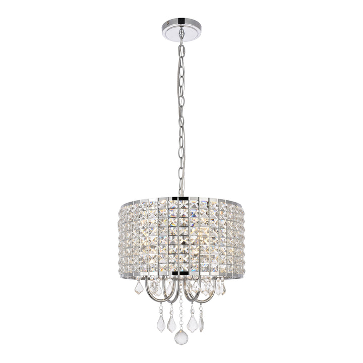 Elise Pendant in Chrome by Living District