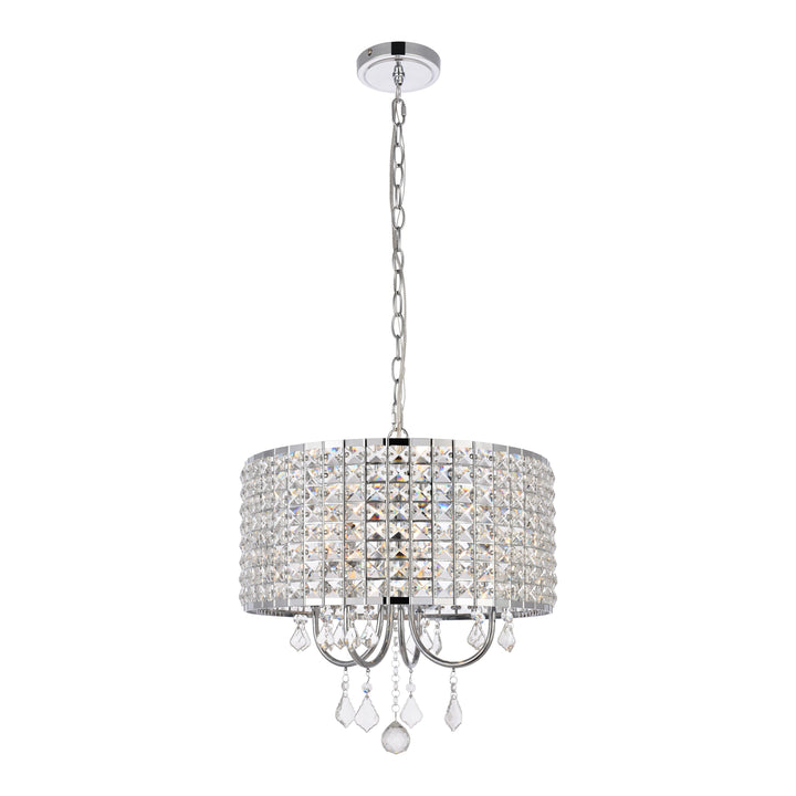 Elise Pendant in Chrome by Living District