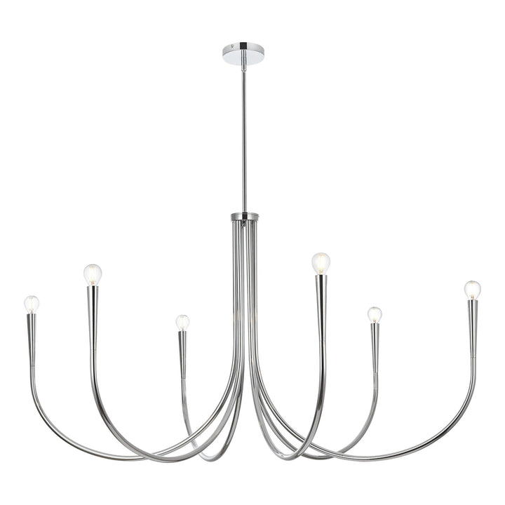 Layne Chandelier in Chrome by Living District