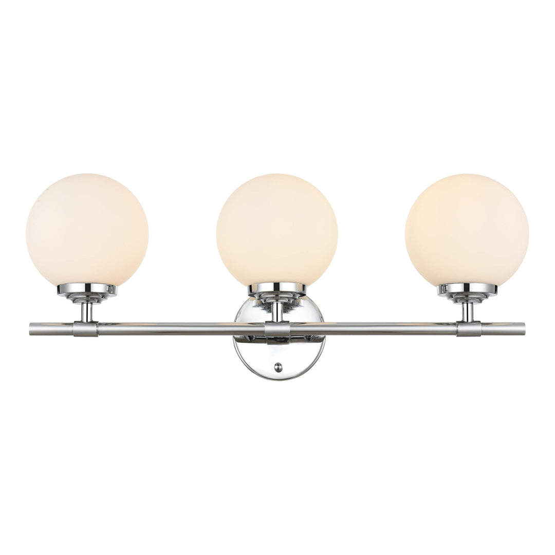 Ansley Vanity Light in Chrome by Living District