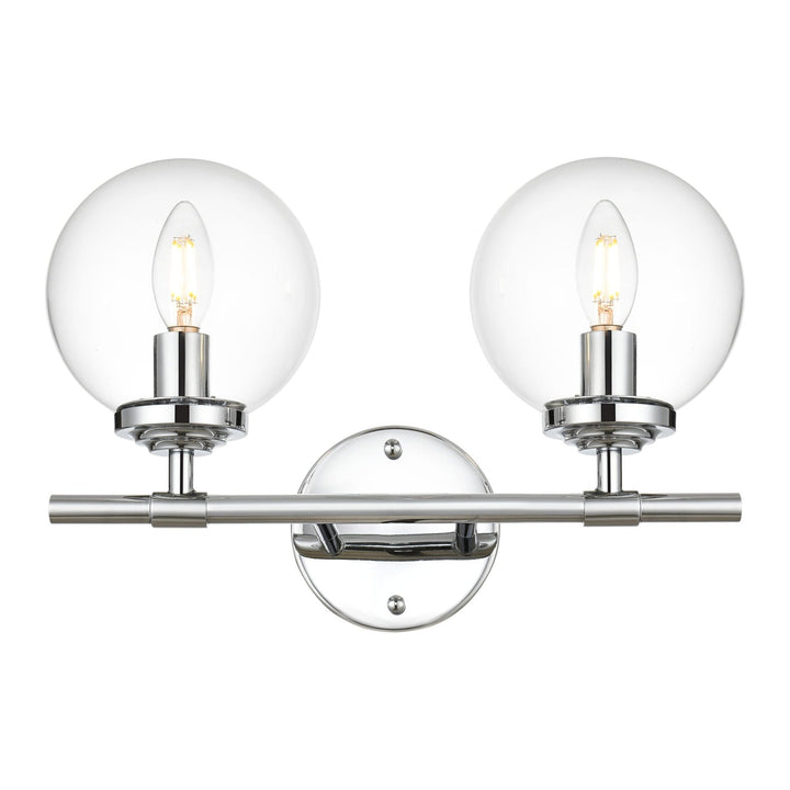 Ingrid Vanity Light in Chrome by Living District