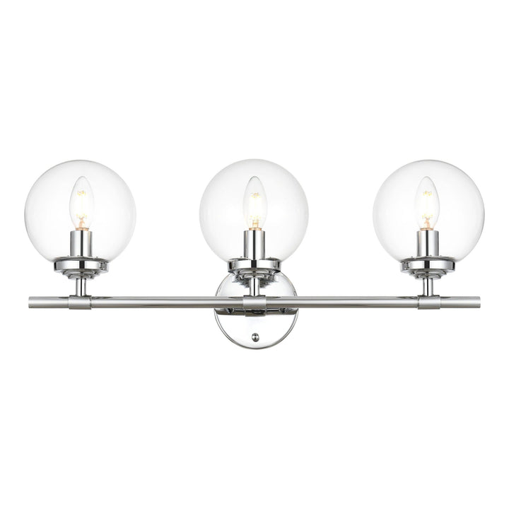 Ingrid Vanity Light in Chrome by Living District