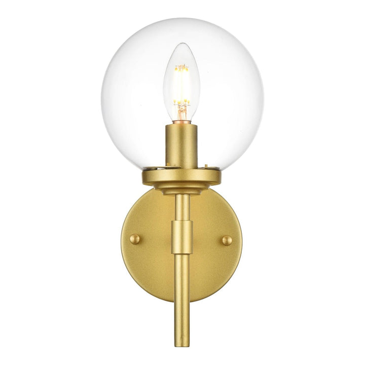 Ingrid Wall Sconce in Brass by Living District