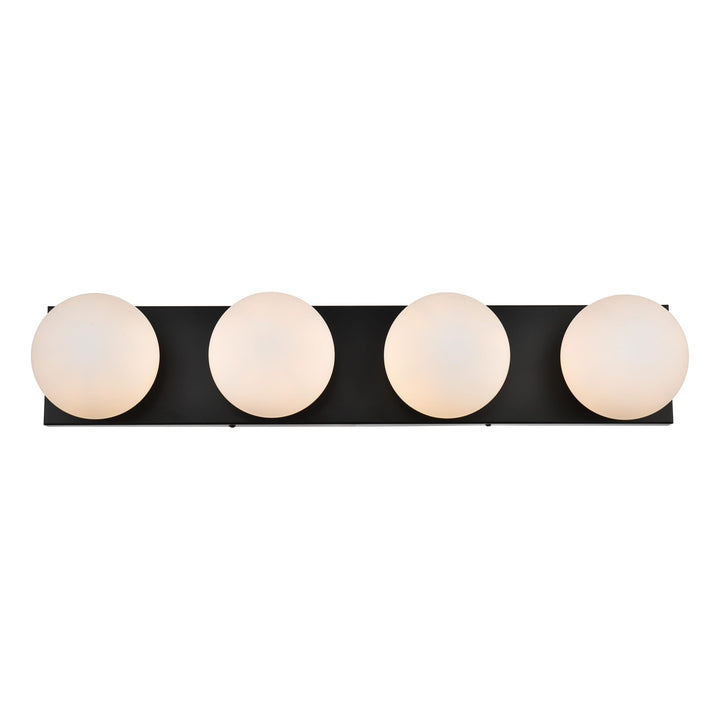Jaylin Vanity Light in Black by Living District