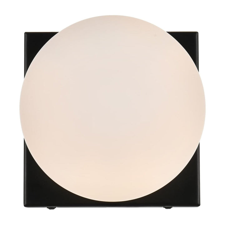 Jaylin Wall Sconce in Black by Living District