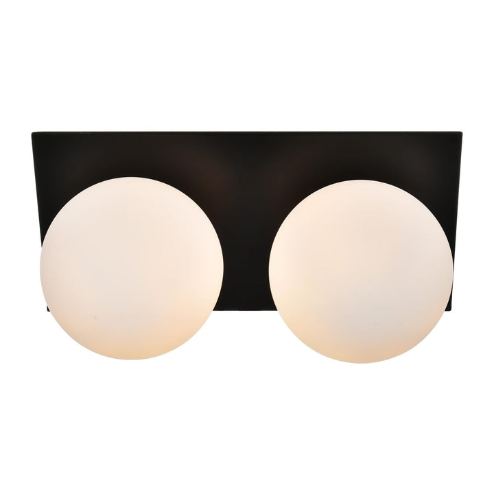 Jillian Vanity Light in Black by Living District