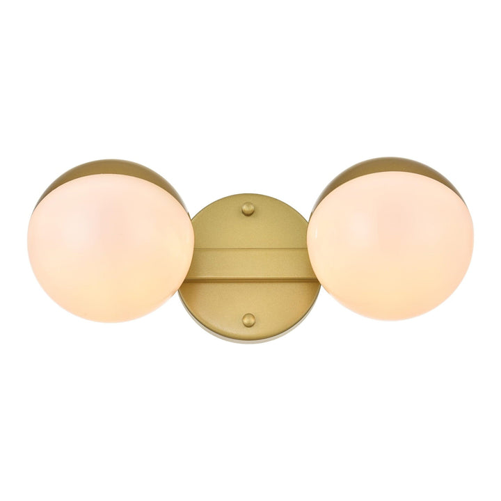 Majesty Vanity Light in Brass by Living District