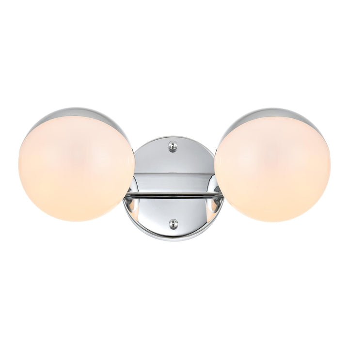 Majesty Vanity Light in Chrome by Living District