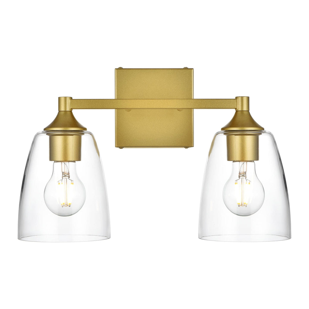 Gianni Vanity Light in Brass by Living District