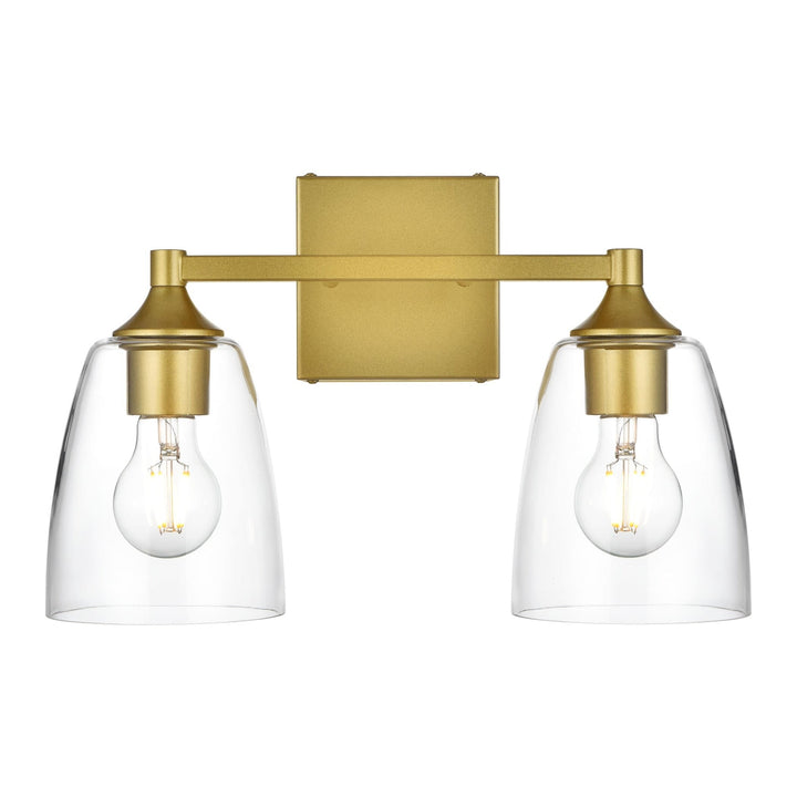 Gianni Vanity Light in Brass by Living District