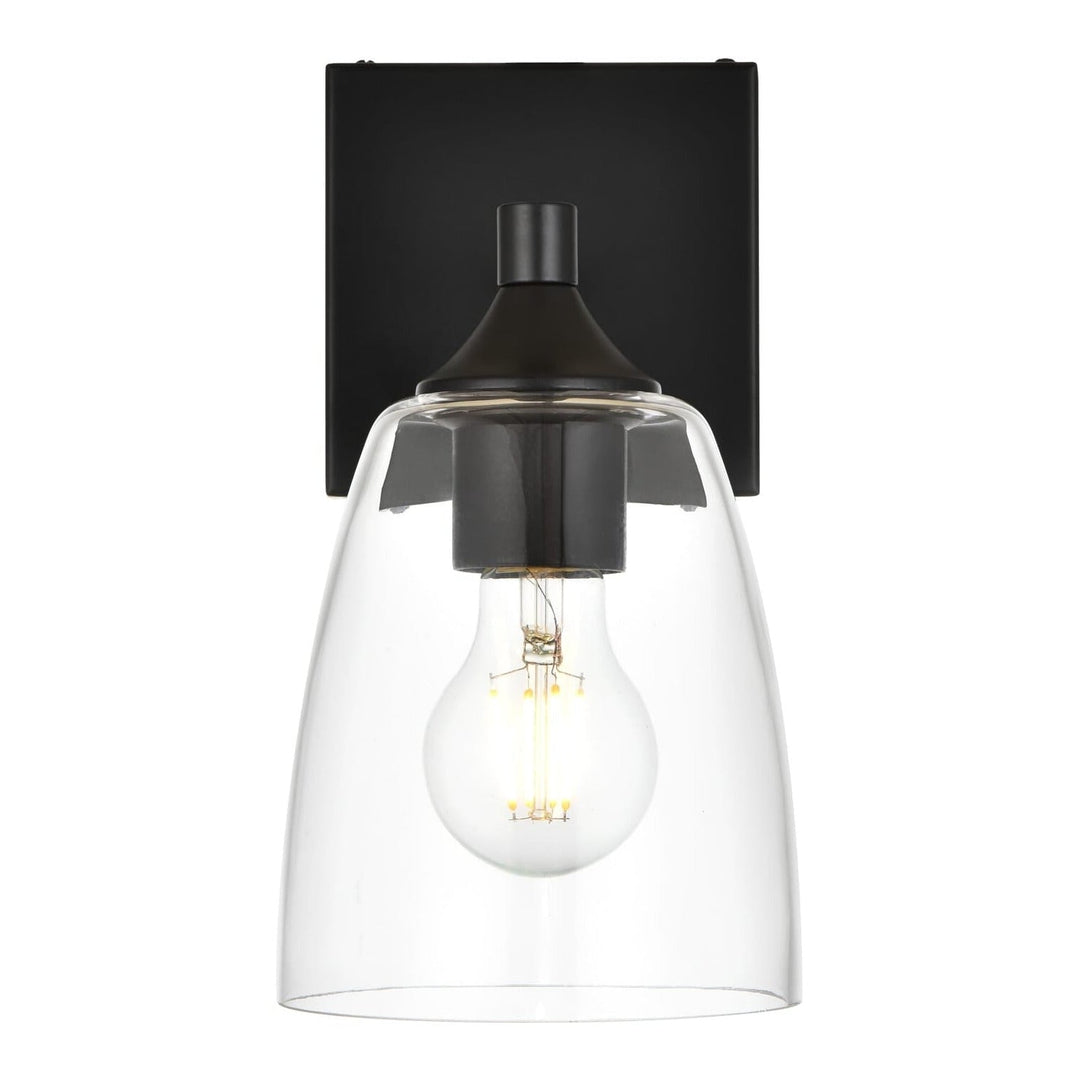 Gianni Wall Sconce in Black by Living District