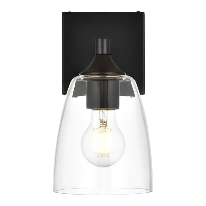 Gianni Wall Sconce in Black by Living District