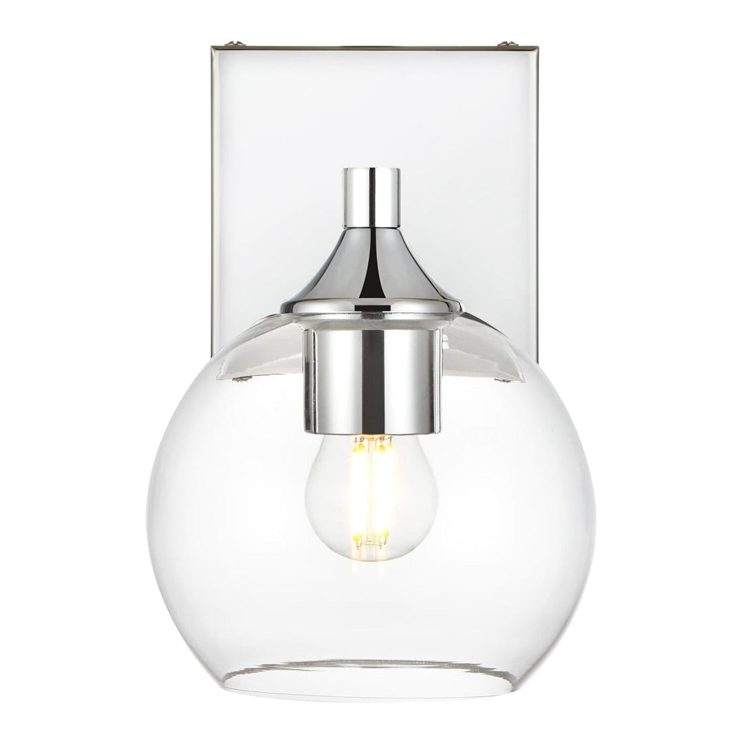 Foster Wall Sconce in Chrome by Living District