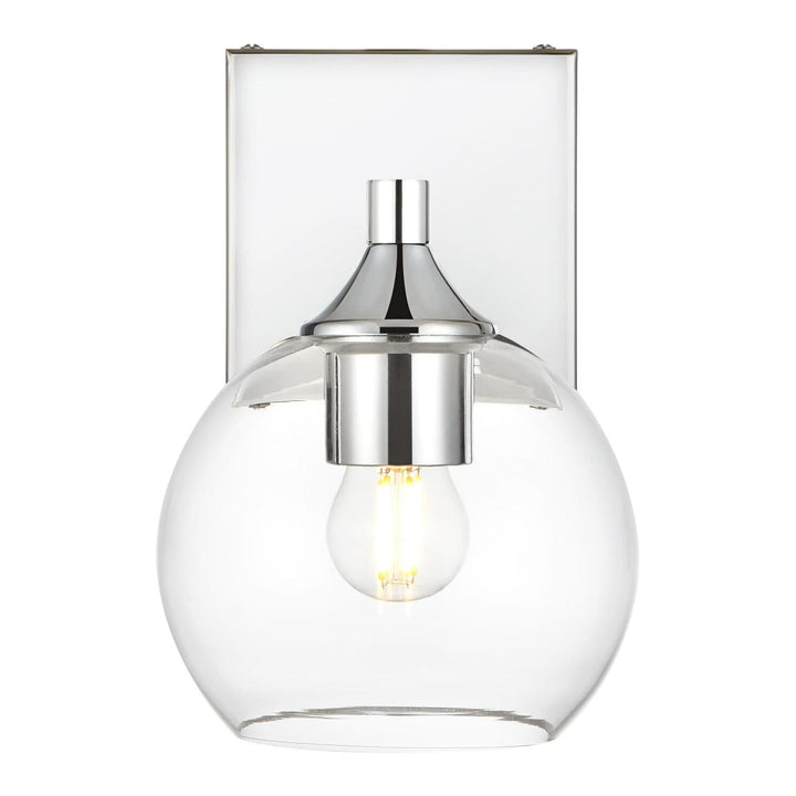 Foster Wall Sconce in Chrome by Living District