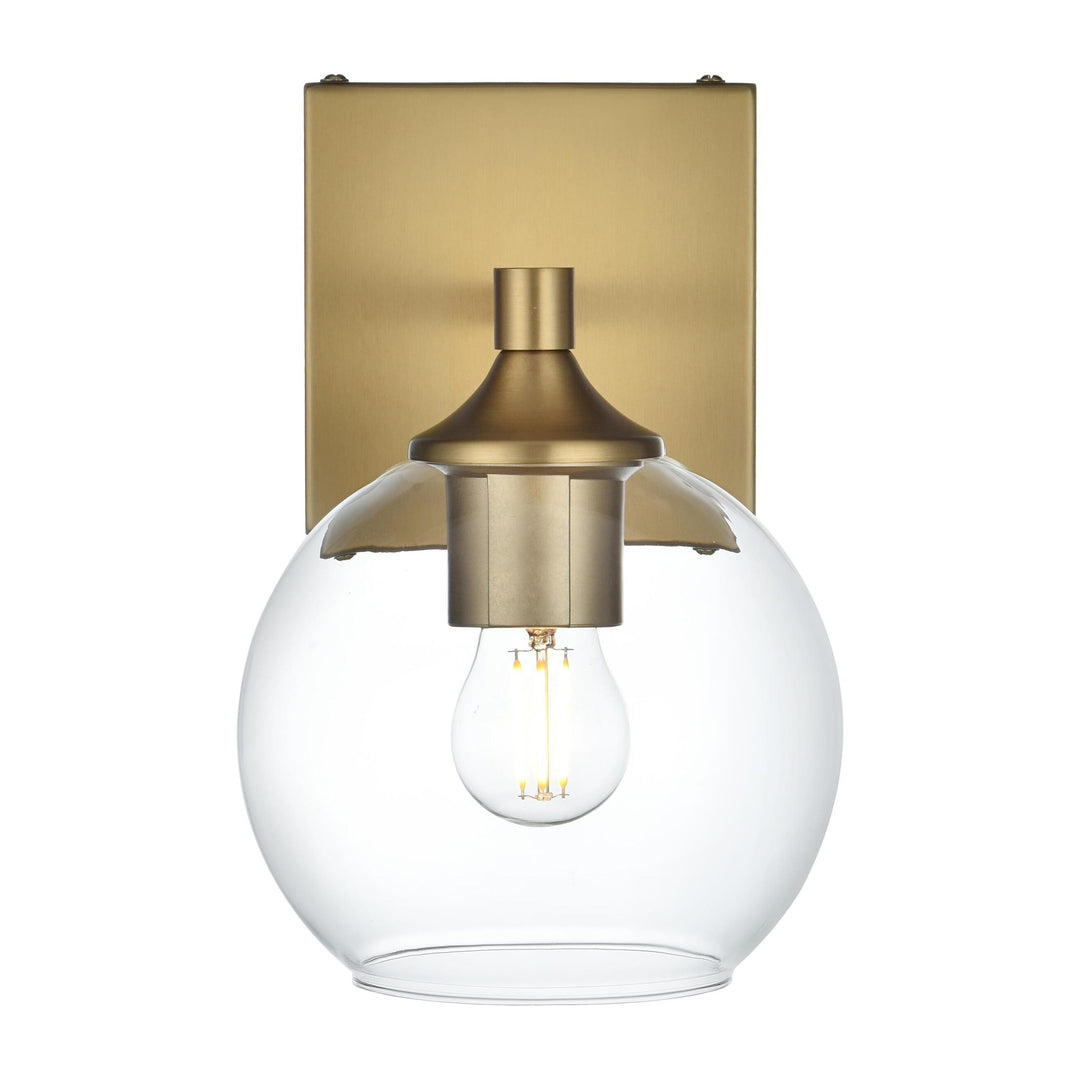 Foster Wall Sconce in Satin Gold by Living District