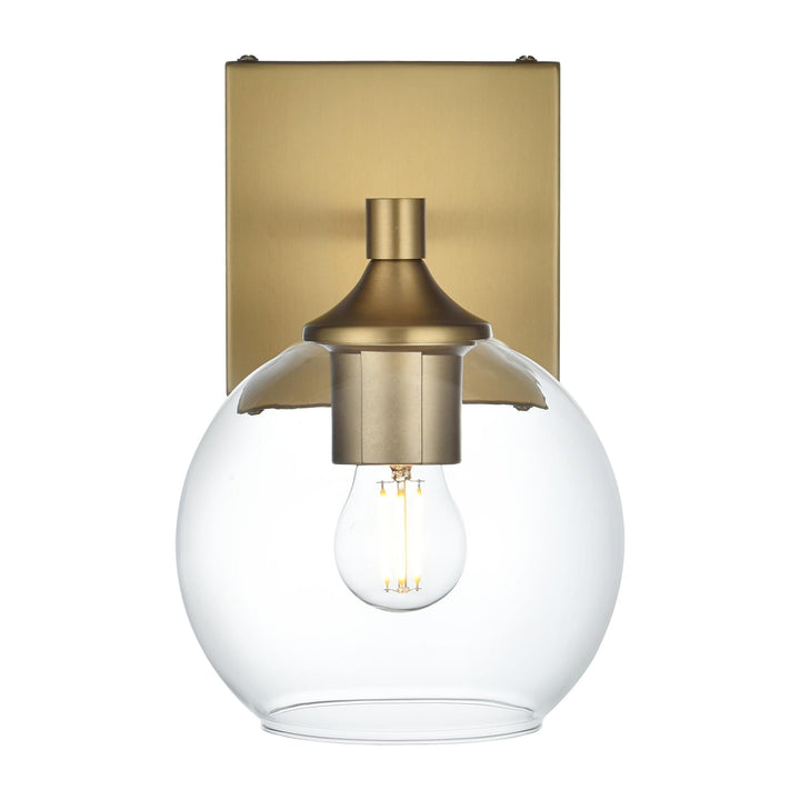 Foster Wall Sconce in Satin Gold by Living District