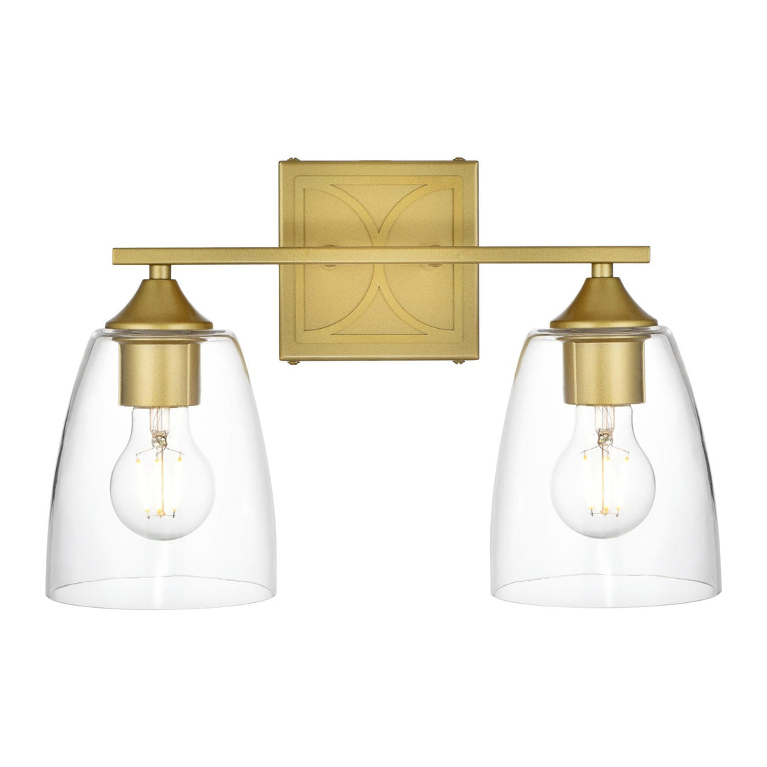 Harris Vanity Light in Brass by Living District