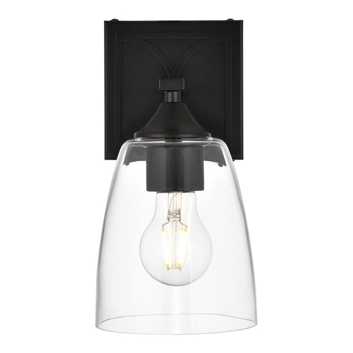 Harris Wall Sconce in Black by Living District