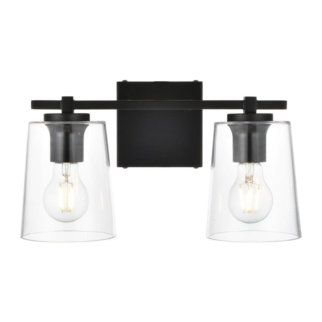 Kacey Vanity Light in Black by Living District