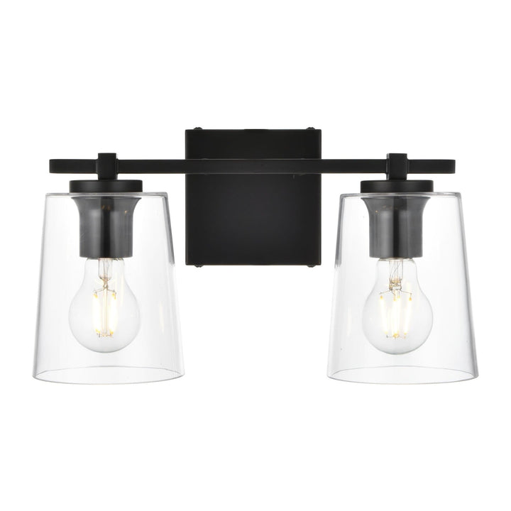 Kacey Vanity Light in Black by Living District