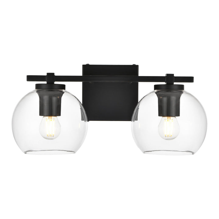 Juelz Vanity Light in Black by Living District