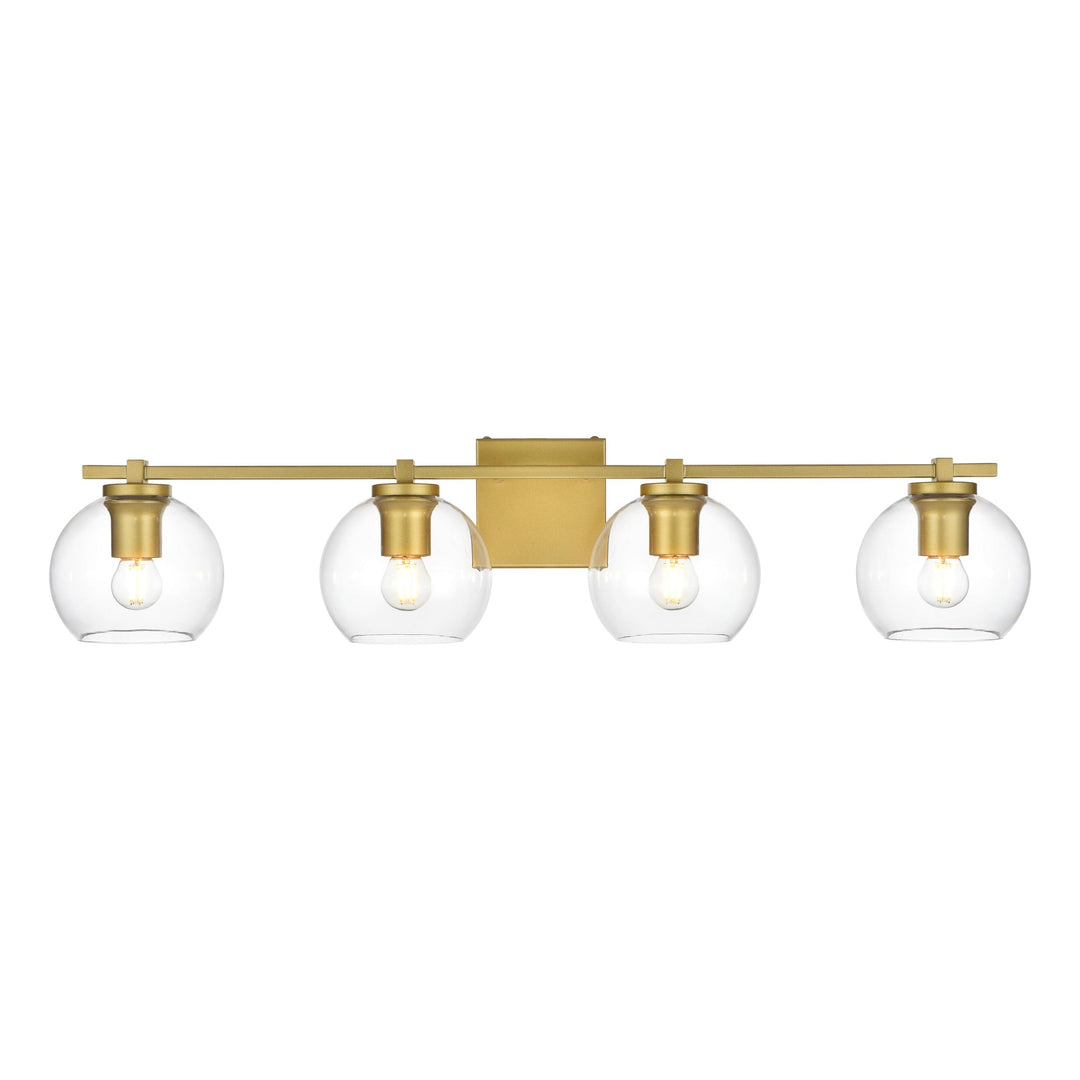 Juelz Vanity Light in Brass by Living District