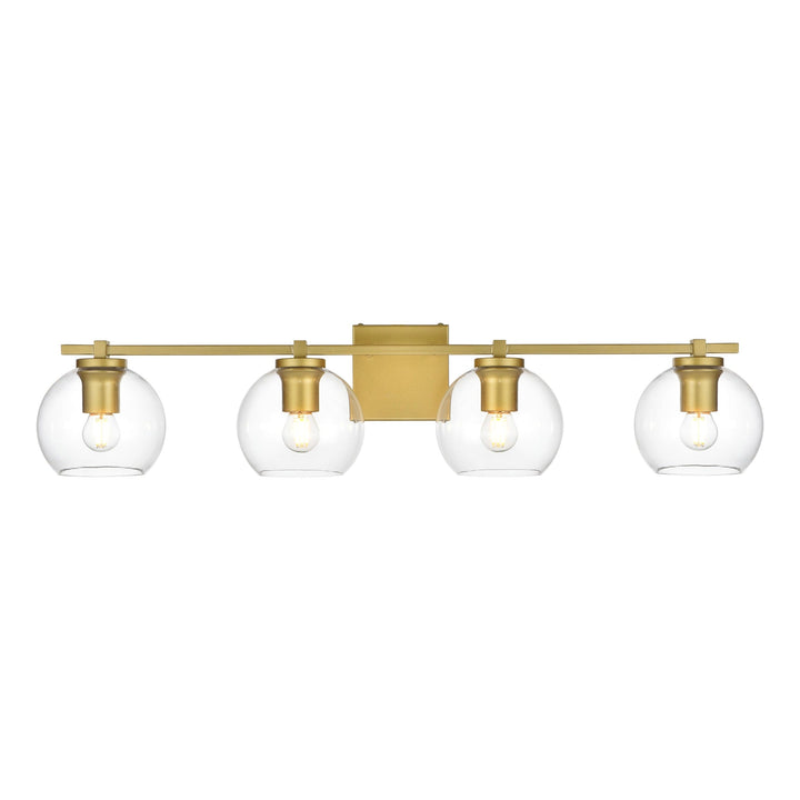 Juelz Vanity Light in Brass by Living District