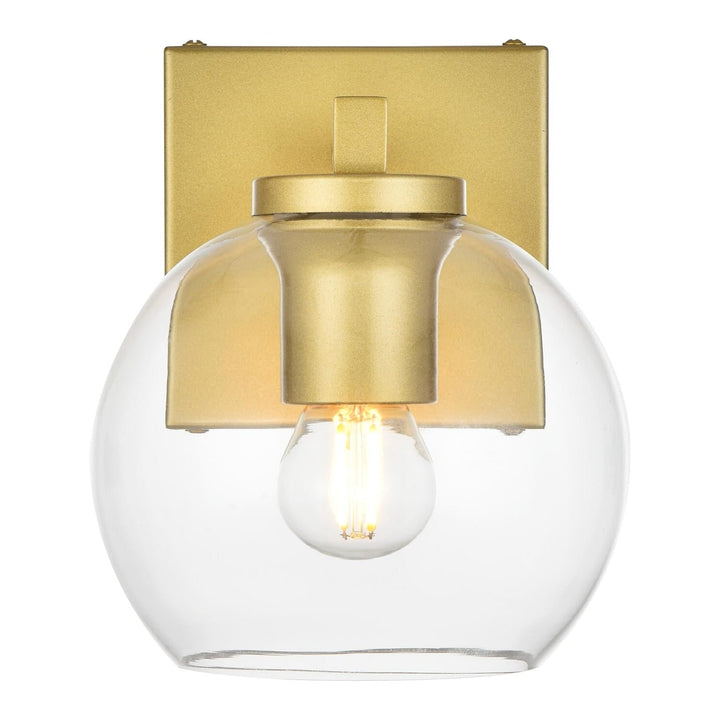 Juelz Wall Sconce in Brass by Living District