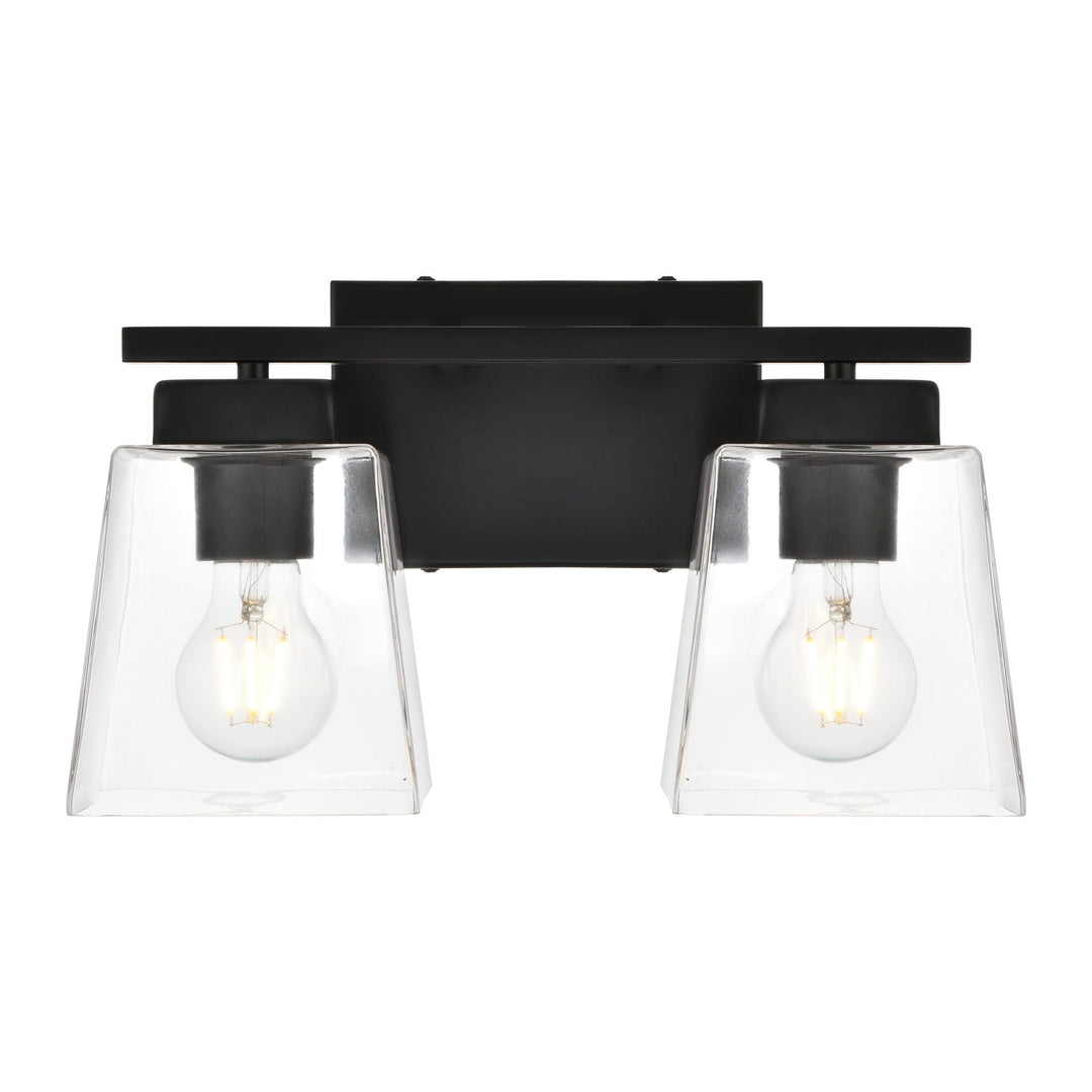 Merrick Vanity Light in Black by Living District