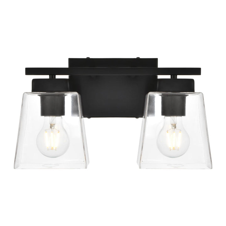Merrick Vanity Light in Black by Living District
